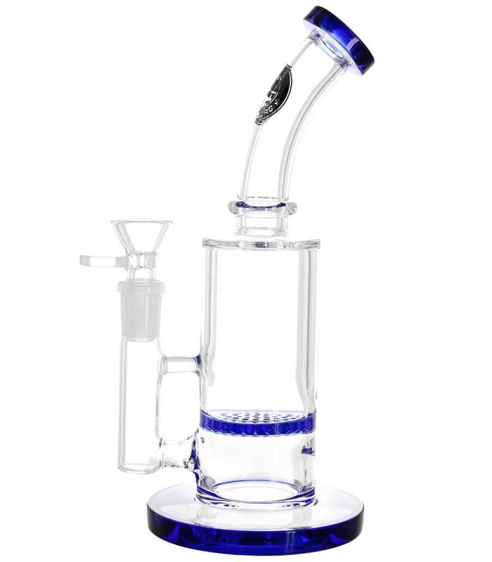 Heisenberg | Honey Dude | Blau | 22 cm hoch  |  14,5er Schliff