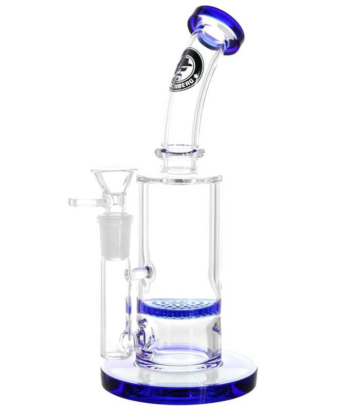 Heisenberg | Honey Dude | Blau | 22 cm hoch  |  14,5er Schliff