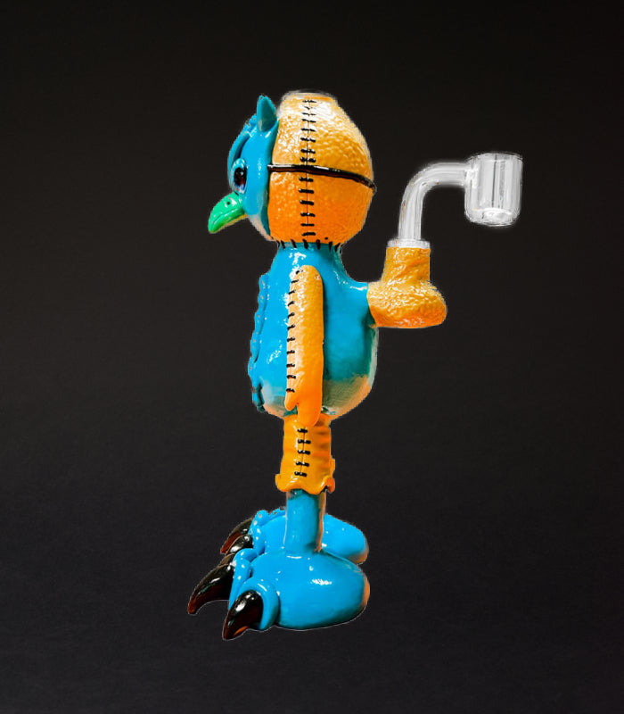 Urban Crew | Handmade Blue-Bird-Bong | 20 cm hoch