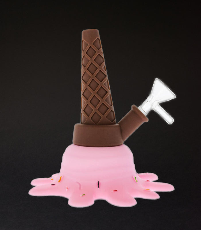 Urban Crew | Ice Cream | Silikon-Bong | 13 cm hoch