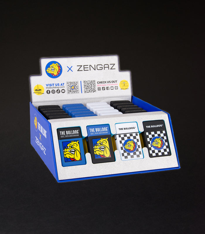 Bulldog | Feuerzeug | Zenga Serie 3 | Jetflame | versch. Farben