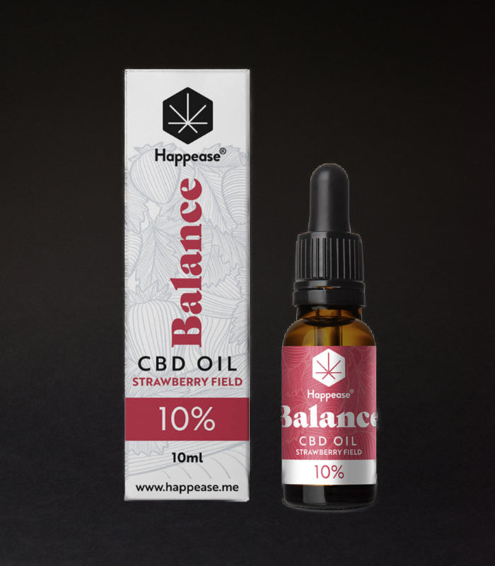 Happease | Strawberry Field | Balance | CBD Öl | 20 % | 10 ml