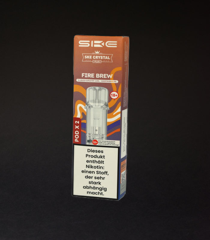SKE | Crystal Plus Pod | Fire Brew | 20 mg/ml ( 2 Stk. pro Packung)