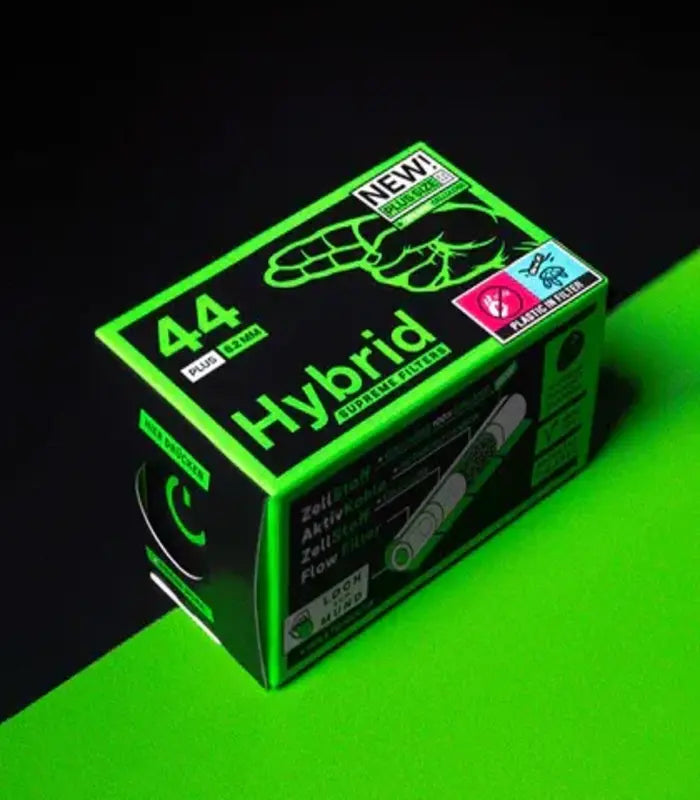Hybrid Supreme Filter  8,2mm | Aktivkohlefilter | 44er oder 200er