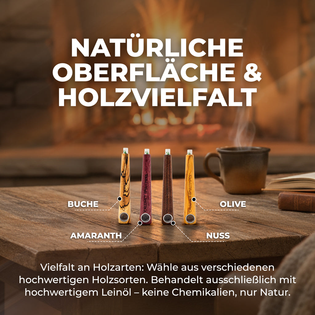 Calumet Holzpfeife einteilig