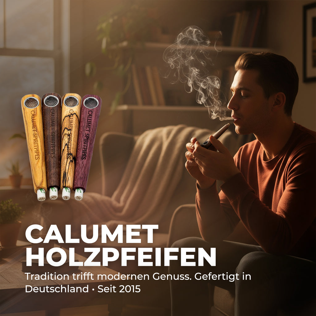 Calumet Holzpfeife einteilig