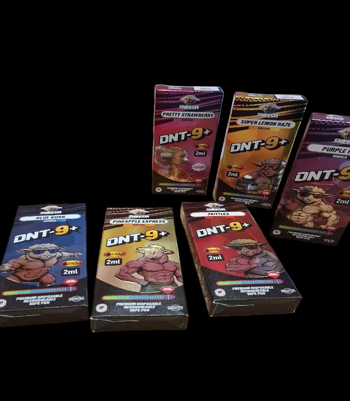 Sheesh | DNT9+Vapes | verschiedene Geschmäcker