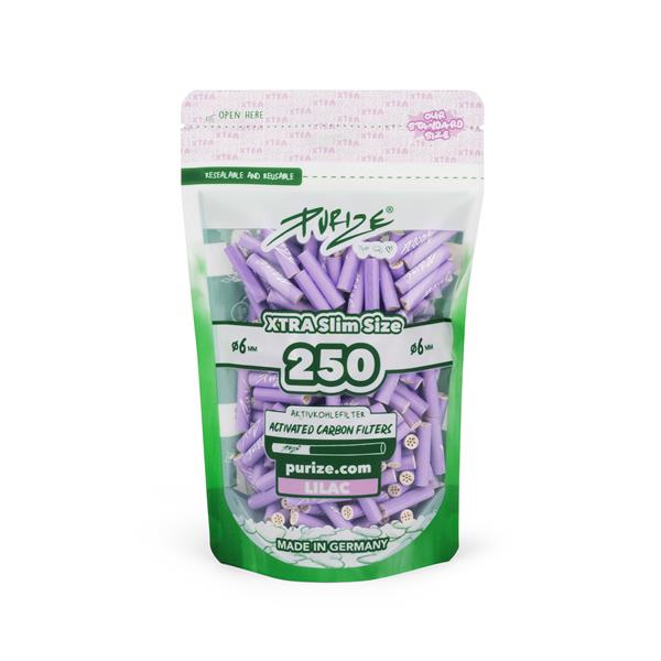 Purize® Filters | Xtra Slim Size 250 St. | versch. Farben