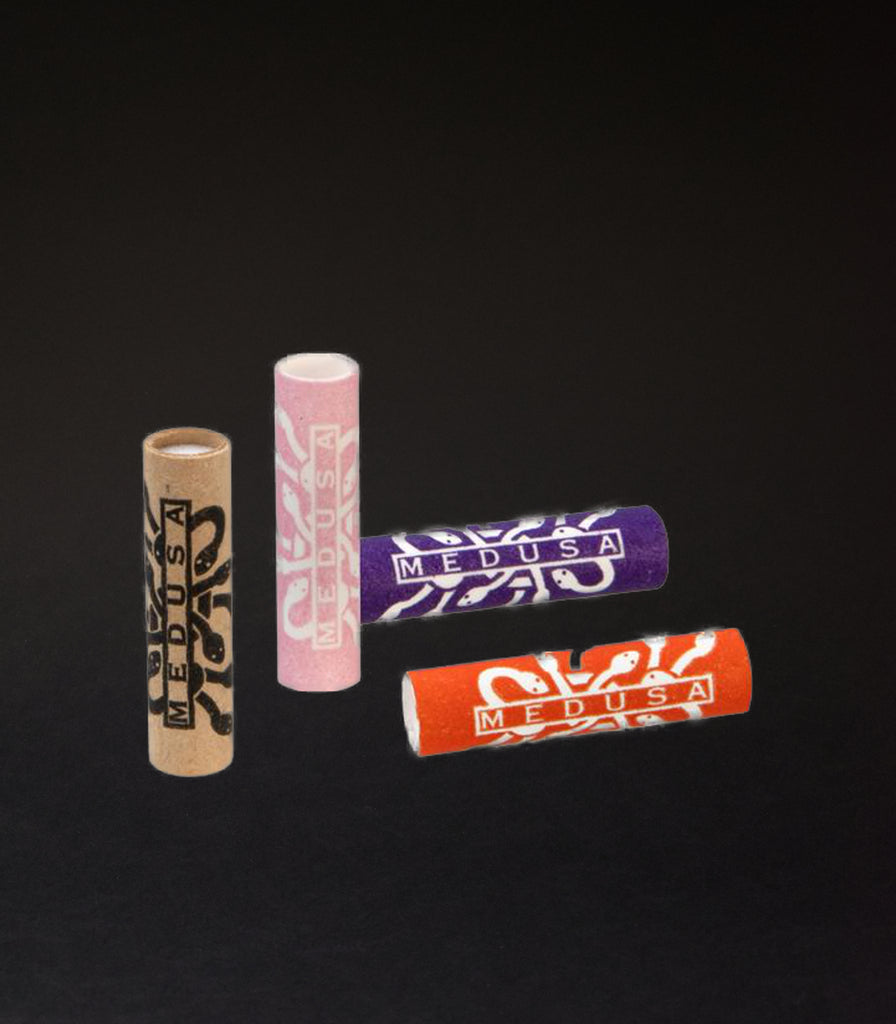 MEDUSA Aktiv-Cellulose-Filter MIXED ø 6mm Aktivkohlefilter, 100er Beutel