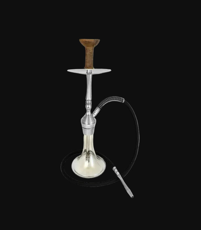 Aporox | X1 Edelstahl Shisha | 1 Schlauch