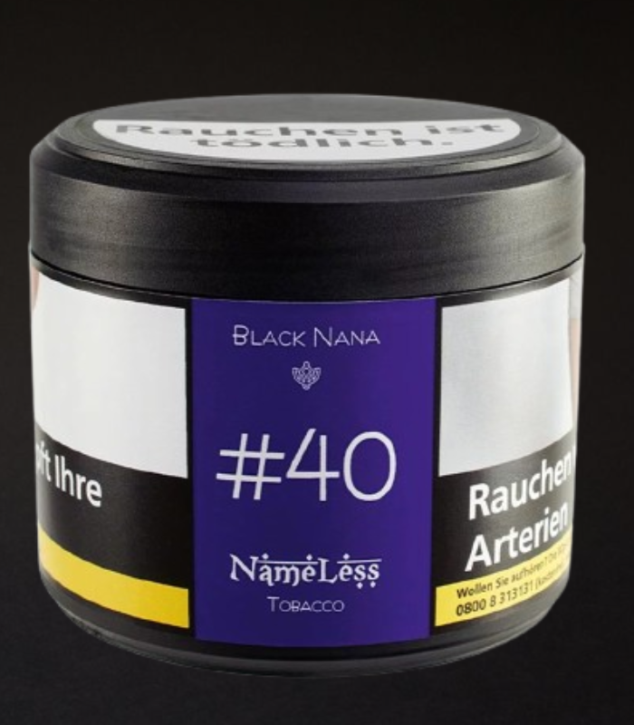 Nameless Tabak | 200g | #40 Black Nana
