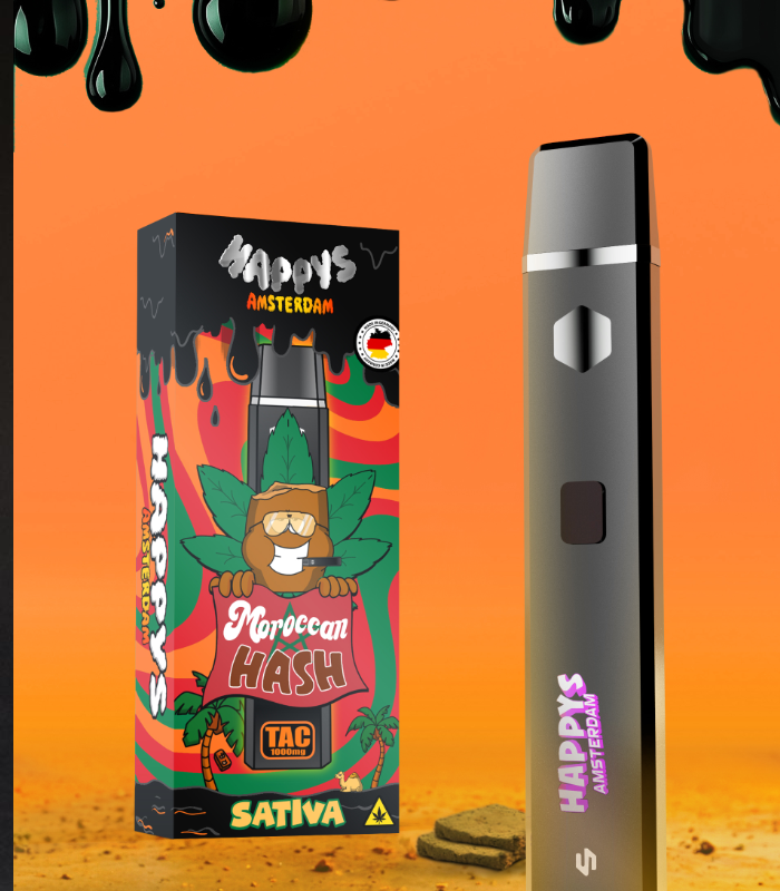 Happy's Amsterdam | TAC Vape | versch. Sorten XDream-Gifthouse Happy's Amsterdam | TAC Vape | versch. Sorten XDream-Gifthouse