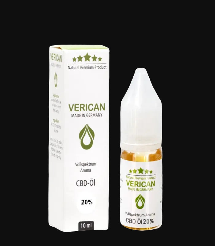 Verican CBD Öle | Vollspektrum Aroma Öl | 5%,10%,20%