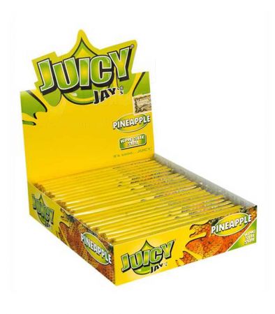 Juicy Jay | King Size Slim Paper | Pineapple