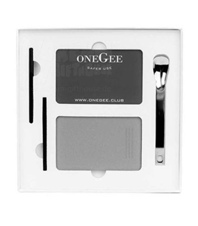 oneGee | Secure Box | Silver