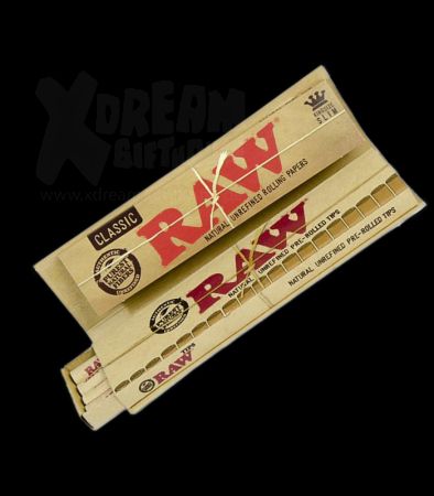 RAW Classic | Connoisseur King Size Papier + Prerolled Filtertips