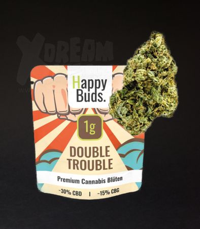 HAPPY BUDS | DOUBLE TROUBLE | 1G