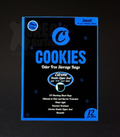 ZIP-BEUTEL | COOKIES | Smell Proof | 12 St | Small