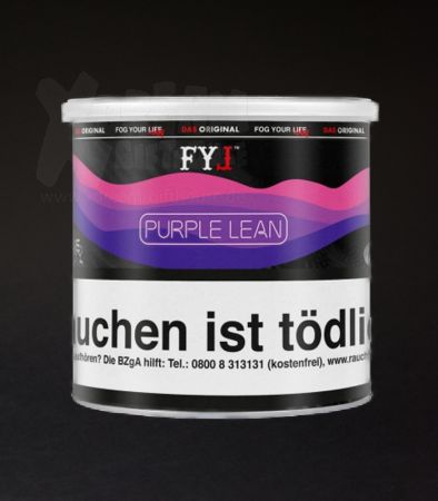 FOG YOUR LAW | Dry Base mit Aroma | PURPLE LEAN | 65g