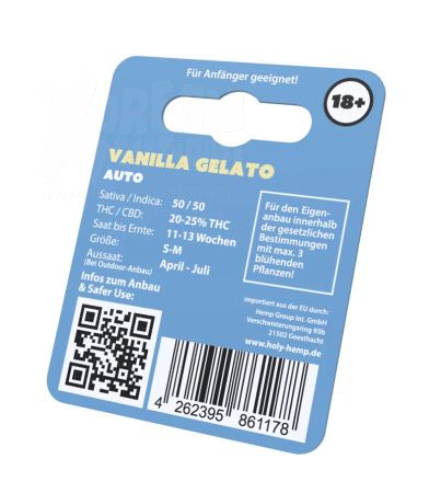 Vanilla Gelato | 3 Samen