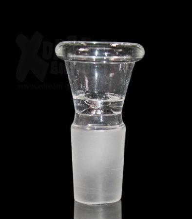 GLASS BOWL | SOCKET:18.8MM | WITH BIG HOLE