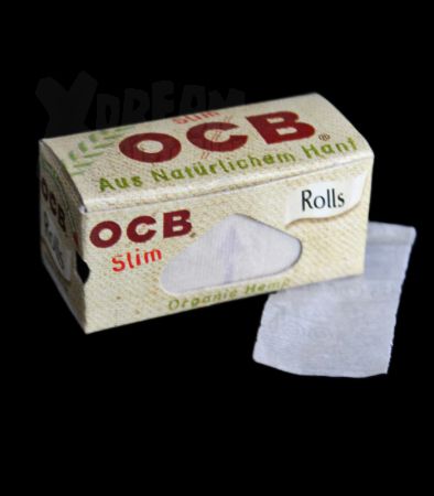 OCB Hemp Rolls Slim | ungebleichter Bio-Hanf | ultradünn