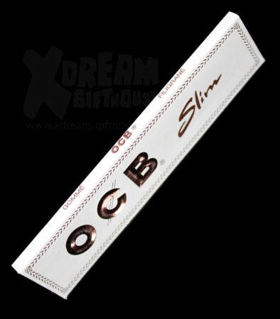 OCB Slim white | ultradünne King Size Blättchen