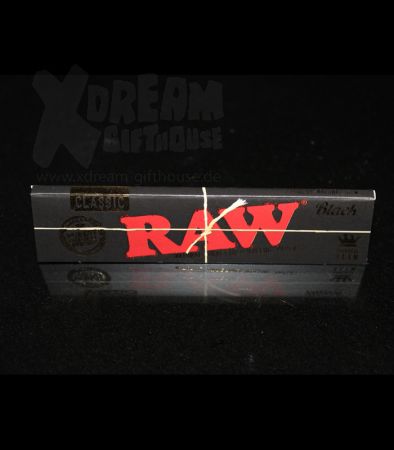 RAW Classic Black | King Size Slim | Ultradünn