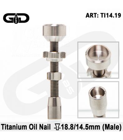 Grace Glass | Titanium Oil Nail | Schliff: 18.8mm/14.5mm (male)