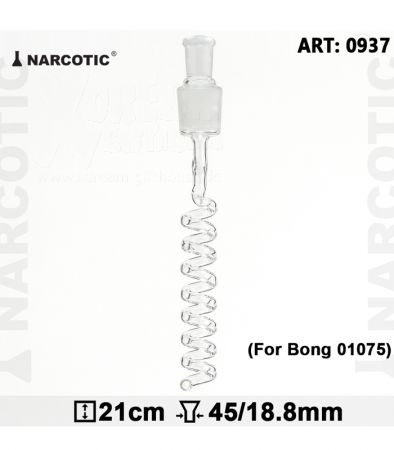Narcotic | Diffuser Adapter Spiral | for Narcotic Bong 01075