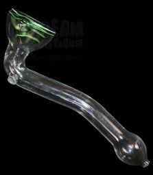 Amsterdam | Green Glass pipe | 11cm