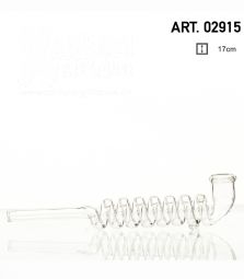 Glass pipe | Spiral | 17cm