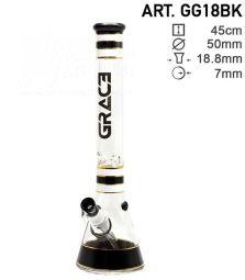 Grace Glass | Classic Beaker Series | Black | 45cm | 18,8er