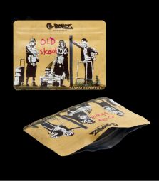 G-Rollz | Banksys Old Skool 105x80 mm Smellproof Bags | 8 Stück
