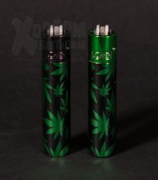 CLIPPER | METAL GREEN LEAVES
