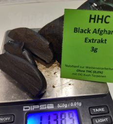 HHC Black Afghan - 25-30% - 3 gr.