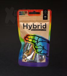 HYBRID | Aktivkohlefilter | Kunterbund | 5,9mm | 55er