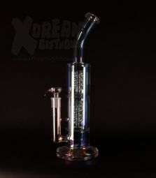 GRACE GLASS | Octopus White | Spiral Perc Bong