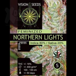 Vision Seeds | Northern Lights Fem | 5 Samen