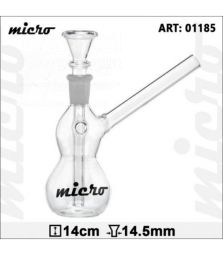 MICRO Bong | Glass 85 | 14 cm hoch