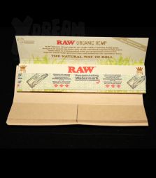 RAW Organic Hemp Connoisseur Slim | King Size + Filter