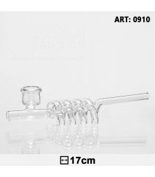 Kawum | Glass Kawum Spiral | L: 17 cm
