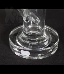 Grace Glass | Crystal Series | Straight Bong | mit Ice