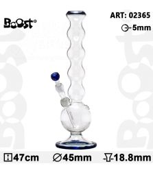 BOOST Bong | Bubble Glass Bong | 47 cm